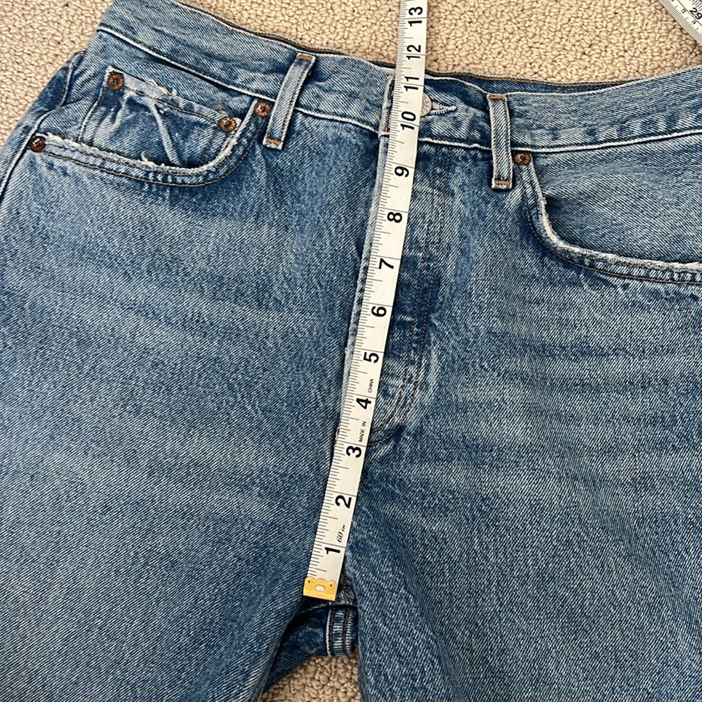 AGOLDE Riley Crop Jeans NWOT - Picture 10 of 11